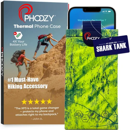Vista 10 de PHOOZY XP3 Funda Térmica Ultra-Resistente para Teléfono para Frío Extremo Funda Aislada para Teléfono Extiende la Vida de la Batería 4X Equipo