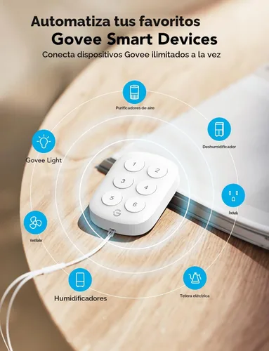 Vista 4 de GoveeLife Sensor de botón inteligente inalámbrico de 6, dispositivos