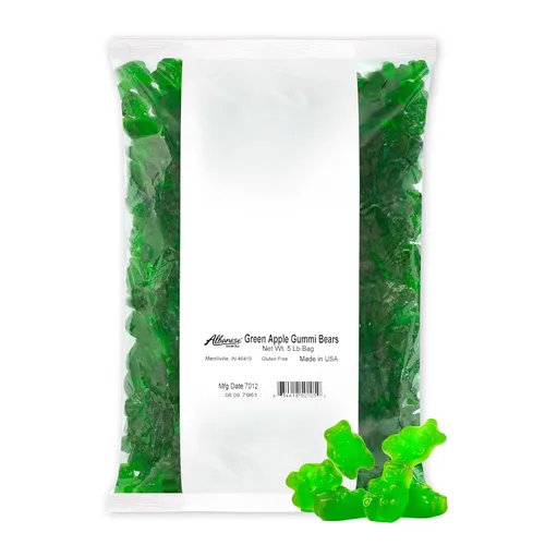 Vista 17 de Albanese World's Best 12 osos Gummi de sabor, bolsa de 5 libras