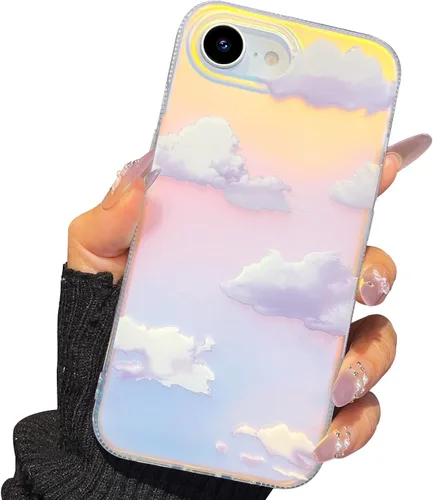 Vista 25 de I-MGAE-IN-AR Funda compacta para iPhone 11, diseño de mariposa, marco de protección de lente de cámara con diamante 3D, bonitas fundas protectoras