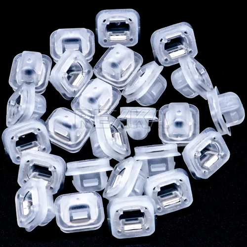 Vista 9 de Rexka 15 Uds. Moldura interior Retenedor de puerta de moldura de acabado Clips E46 E90 E91 X5 Compatible con BMW 320i 323i 325i 328i 330i M3 X5 E53