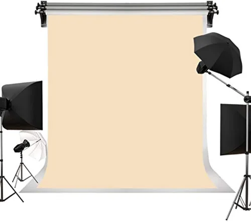 Vista 16 de Kate Telón de fondo, blanco sólido, de 5 x 7 pies, para fotografiar niños, foto de cara, retrato, estudio de fotografía, videos y televisión