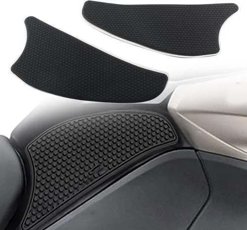 Vista 3 de Rodilla lateral antideslizante para tanque de gas Tracción para KAWASAKI VERSYS 1000 (2015-2020) Negro