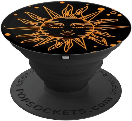 Vista 4 de Neil deGrasse Tyson Sun Ilustration PopSockets - Soporte para teléfonos inteligentes y tabletas PopSockets PopGrip: agarre intercambiable
