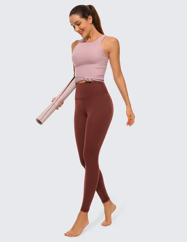 Vista 3 de CRZ YOGA Butterluxe - Leggings de entrenamiento para mujer de 26.5 pulgadas, pantalones de yoga de cintura alta de longitud completa, suaves como