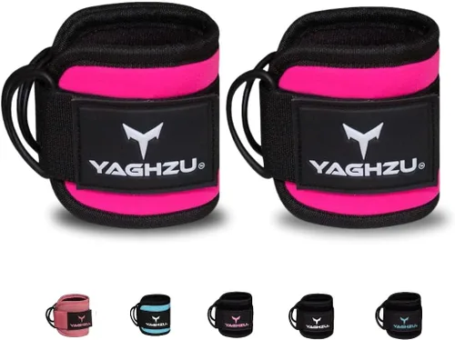 Vista 11 de Ankle Straps for Cable Machines Women, Glute Kickback Cable Machine Attachments, Gym Ankle Cuffs, Wrist Cuffs for Workout, Leg Training Accessory