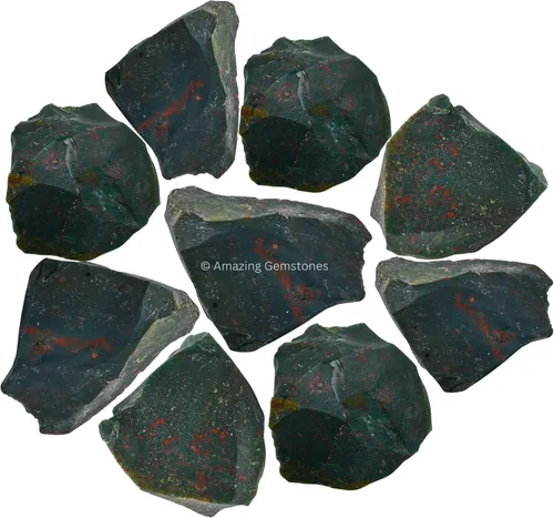 Vista 45 de 1 libra de piedras preciosas y piedras curativas en bruto a granel para hacer joyería con envoltura de alambre, Wicca y curación con cristales