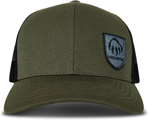 Vista 11 de Wolverine Gorra Trucker Parte trasera de malla Snapback Ajustable Resistente Duradero Workwear 1883 - Oliva negra