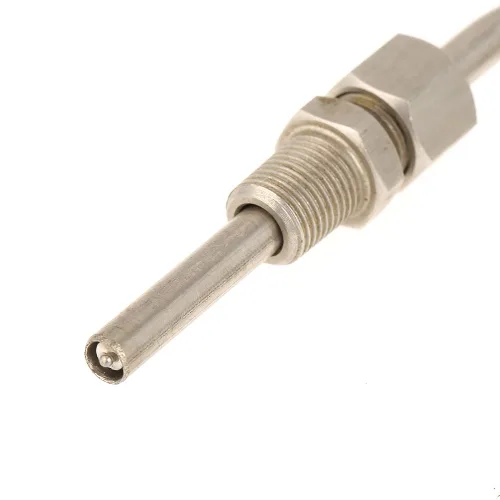 Vista 6 de Termopar EGT para sonda de temperatura de gas de escape con punta expuesta y conector tipo K