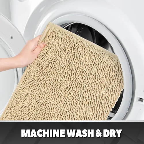 Vista 7 de TREETONE Shaggy - Funda de felpilla para tapa de inodoro de baño, fundas de asiento de felpa ultra suave, esponjosa y absorbente, 19 x 21 pulgadas