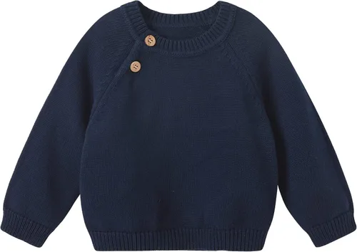 Vista 13 de Pureborn - Jersey de punto para bebés, niñas y niños, suéter de punto de algodón con cierre de botones beige-a