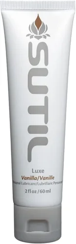 Vista 9 de SUTIL Lubricante personal a base de agua, sabor a coco, ligero, antiadherente, deslizamiento de larga duración con ácido hialurónico, sin glicerina