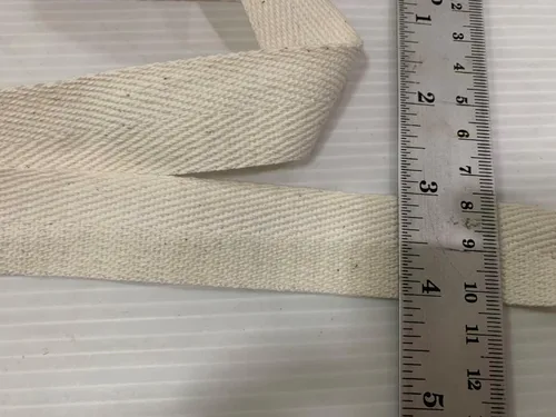 Vista 7 de Correa de algodón de 5 yardas, cinta de sarga de espiga de espiga para coser, tela de sarga para manualidades, suministros de costura