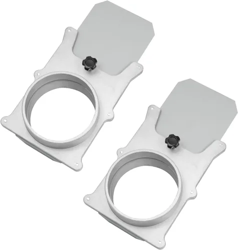 Vista 16 de POWERTEC 70134V - Puerta de aluminio de 2-1/2 pulgadas para colector de polvo, accesorios de recolección de polvo, 1 paquete (paquete de 2)