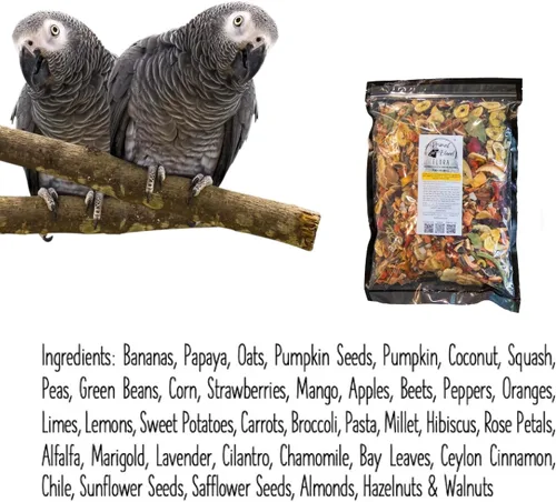 Vista 7 de Alimento natural para loros - Flora