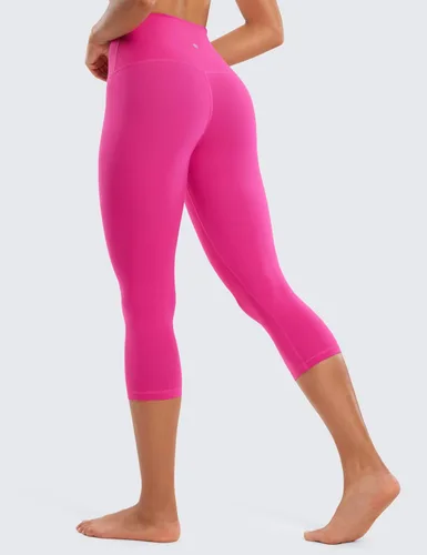 Vista 2 de CRZ YOGA Butterluxe Leggings Capri de Yoga de 19'' - Pantalones Cortos de Cintura Alta para Entrenamiento Suaves como Mantequilla Atléticos