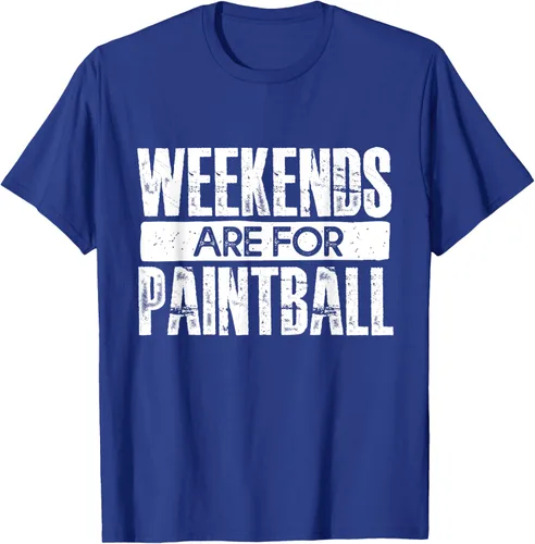 Vista 13 de Weekends Are For Paintball - Camiseta de paintballer, Negro