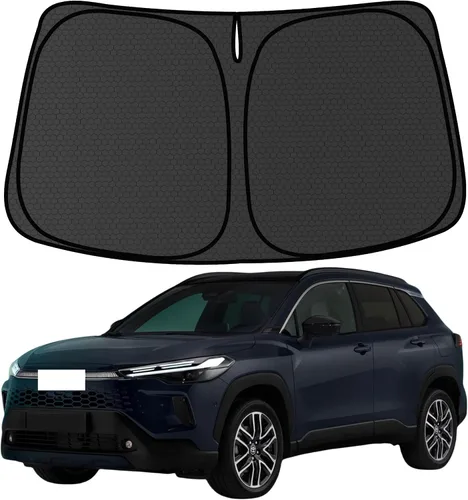 Vista 101 de CX-3 - Parasol para parabrisas para Mazda CX-3 2013-2025 bloquea los rayos UV, visera plegable 1:1, personalizable, gruesa, resistente al desgaste