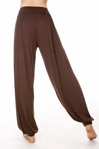 Vista 73 de Pantalones de algodón para mujer, elásticos, suaves, para yoga, deportes