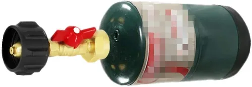 Vista 6 de MENSI Nuevo QCC1 Adaptador de recarga de propano para tanque de botella de propano de 1 libra de cilindro de 20 ~ 40 libras con válvula de control