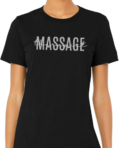 Vista 2 de TeesAndTankYou Camiseta unisex para terapeuta de masaje