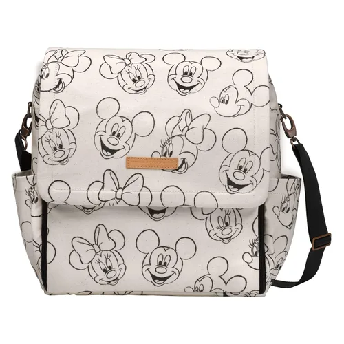 Vista 6 de Petunia Pickle Bottom Boxy Backpack Bolsa de pañales Mochila de pañales para padres Bolsa de bebé elegante más vendida Mochila sofisticada
