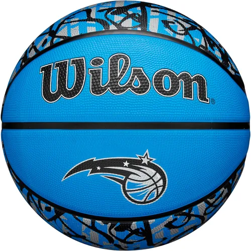 Vista 37 de Wilson NBA Team Balones de baloncesto con diseño de grafiti - Talla 7 - 29.5
