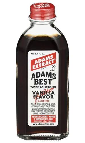 Vista 4 de Adams Best Extract, sabor vainilla, sin gluten, botella de vidrio de 1.5 onzas líquidas (paquete de 3)