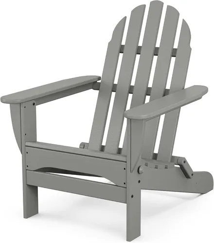 Vista 18 de POLYWOOD AD5030AR Silla Adirondack plegable clásica, Altura: 35.00" - Ancho: 29" - Profundidad: 35.00", Aruba