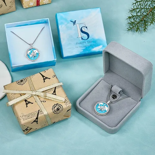 Vista 7 de Fanery sue Personalized Locket Necklace that Holds Pictures, Lockets Necklaces Customize Photo Picture Pendant Jewelry Mothers's Day Gifts for Mom
