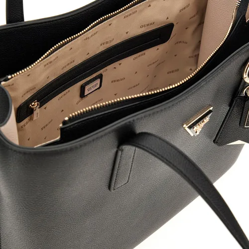Vista 7 de GUESS Meridian Girlfriend Tote, Nero