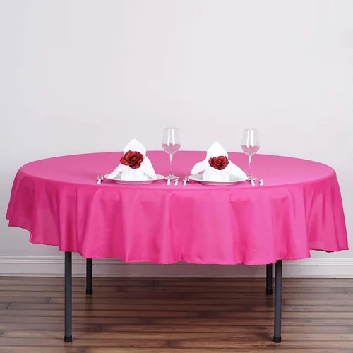 Vista 19 de Efavormart - Mantel cuadrado de lino de poliéster sin costuras, 54 x 54 pulgadas, color beige, para banquetes de boda, fiesta, restaurante