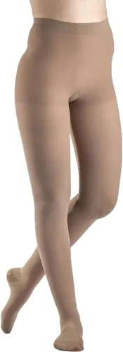 Vista 4 de SIGVARIS Pantimedias DYNAVEN Open Toe para mujer 30-40mmHg - Negro - Pequeño Largo
