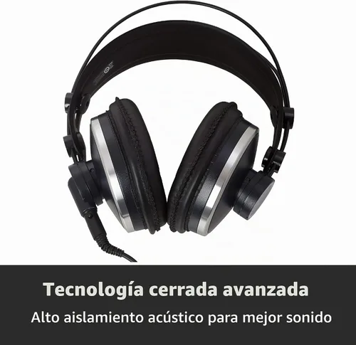 Vista 6 de AKG Pro Audio K271 MKII - Auriculares de estudio profesionales con espalda cerrada