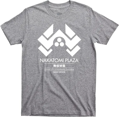 Vista 3 de Die Hard Nakatomi Plaza T Shirt John McClane Hans Gruber Christmas Movie Tee