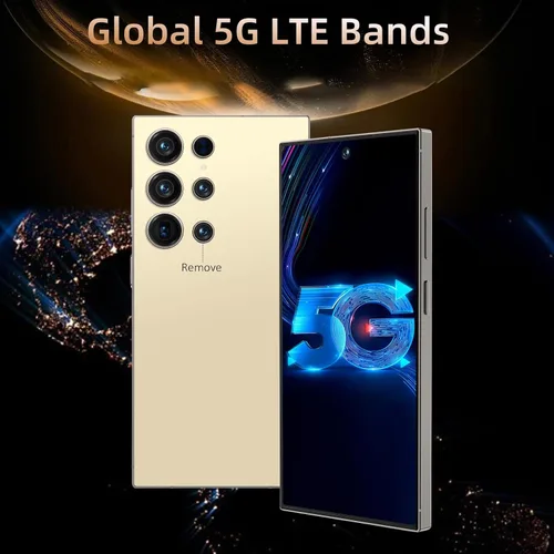 Vista 3 de Teléfonos celulares desbloqueados I25 Ultra 5G, bolígrafo integrado, 256 GB+8 GB teléfono desbloqueado, pantalla grande FHD+ de 6.99 pulgadas
