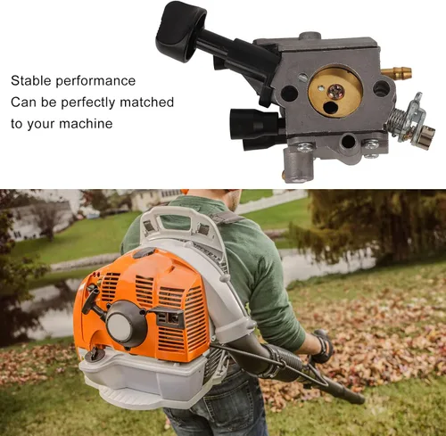 Vista 2 de Kit de carburador para Stihl BR350 BR430 BR450 BR450C EF SR430 SR450 4229 129 0901 Soplador de mochila Reemplaza carburador y filtro Kit