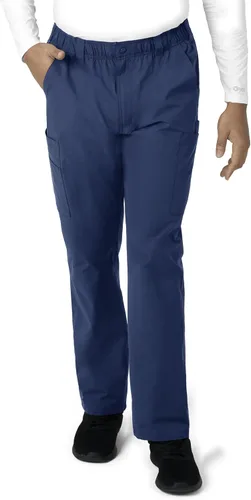 Vista 17 de Carhartt Ropa quirúrgica para hombre, Force Essentials, pantalones cargo de pierna recta, con 9 bolsillos Negro
