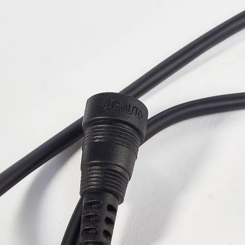 Vista 5 de Cable de alimentación de escudo eléctrico de 4.6 pies para casco con calefacción, cable de alimentación para visera