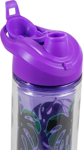 Vista 6 de COOL GEAR Essence - Botella de agua Chugger con boca ancha y diseño abatible, aislamiento de doble pared y lazo de transporte para un fácil uso