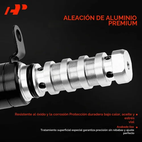Vista 5 de A-Premium Solenoide de sincronización de válvula variable (VVT) del motor de admisión o escape compatible con Hyundai & Kia - Accent, Elantra