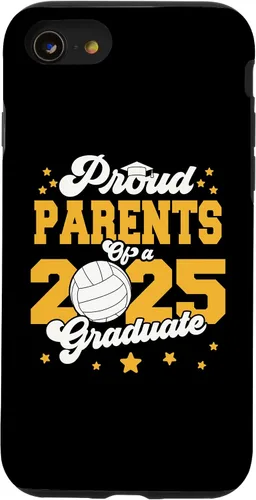 Vista 18 de iPhone 16 Parents of a 2025 Graduate Prom Graduation 25 VolleyBall Case