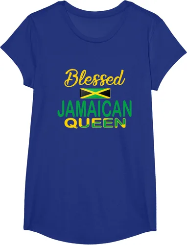Vista 26 de Blessed Jamaicana Queen Jamaicana para mujer Jamaicana, Negro