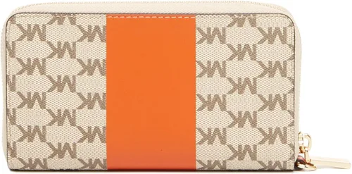 Vista 2 de Michael Kors Studio Logo Imprimir Continental Wallet