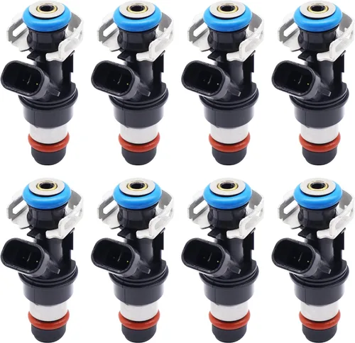 Vista 9 de HiSport Inyector de combustible 3 PCS 5WY2404A compatible con John Deere 825i Gator 3 cilindro motor MIA11720