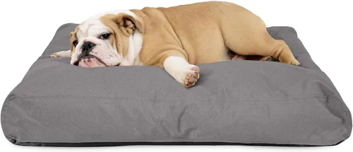 Vista 27 de K9 Ballistics Almohada rectangular resistente para perros medianos, funda extraíble, lavable, duradera y resistente al agua, cama para perro hecha
