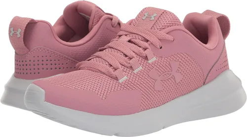 Vista 8 de Under Armour Tenis esenciales para mujer, Onyx White Onyx White Metallic Gold Luster 102