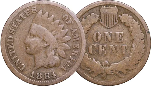 Vista 9 de Conjunto de regalo de colección de 5 monedas de plata antiguas de EE. UU. - Centavo de cabeza india, níquel de búfalo, diez centavos de Mercurio