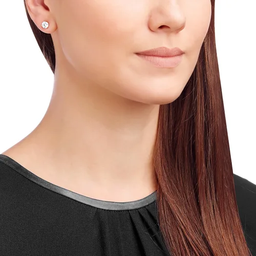 Vista 4 de Swarovski Pendientes de tuerca con piercing Constella