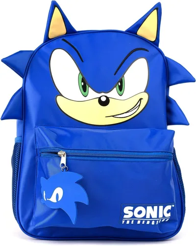 Vista 16 de AI ACCESSORY INNOVATIONS K-Pop Demon Hunters - Mochila de 16 pulgadas para niñas, con un Derby de cara grande con orejas 3D y bordado, dije de bolsa